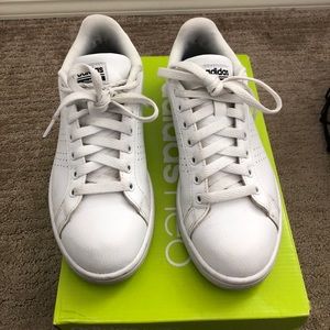 White cloud foam adidas sneakers!